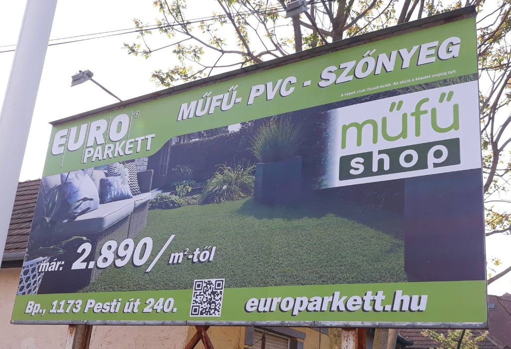 Reklámtábla készítése - Dekorálok.com